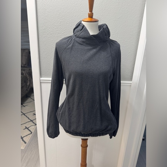 Lululemon After All Pullover - Heathered Black - Size 6 - Picture 5 of 8